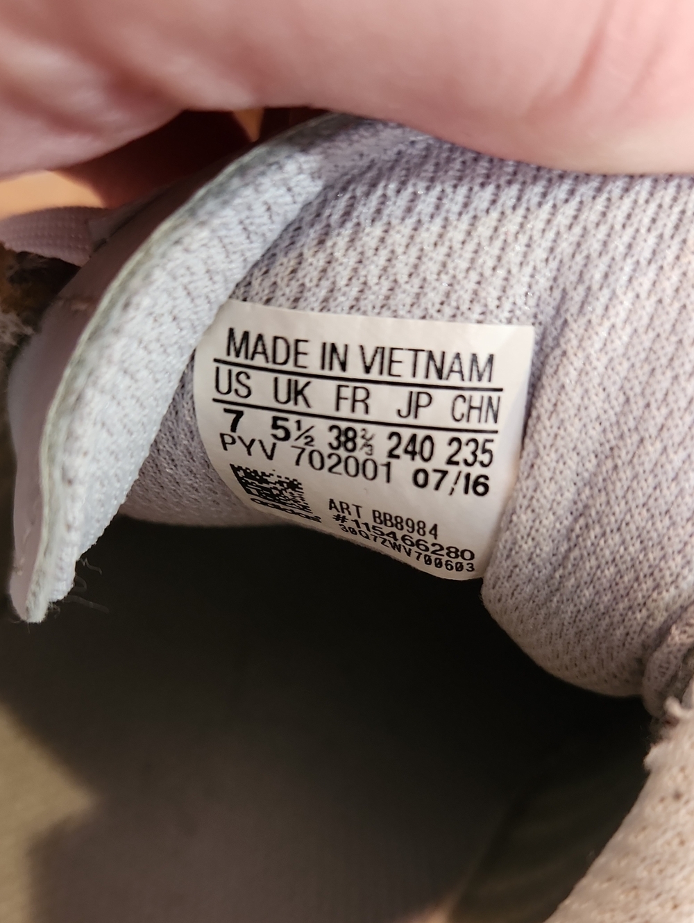 Adidas Light Gray Original Somoa Sneakers - Picture 6 of 7
